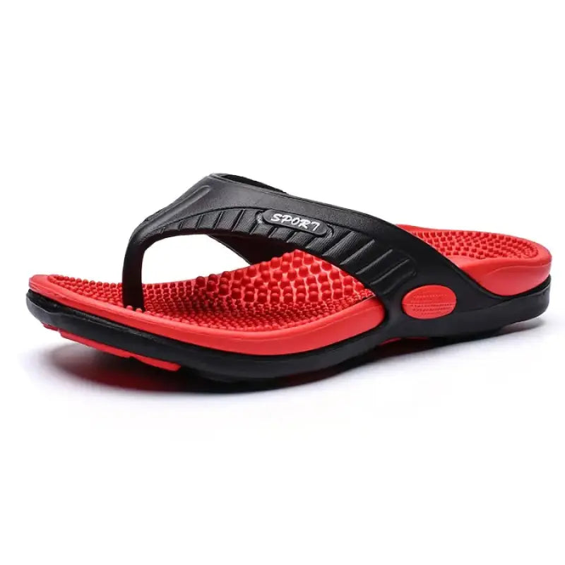 Chinelo Masculino Massageador Ortopédico Sport Confort