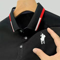 Camisa Masculina Polo Casual Simples Manga Curta - Lojas Azen