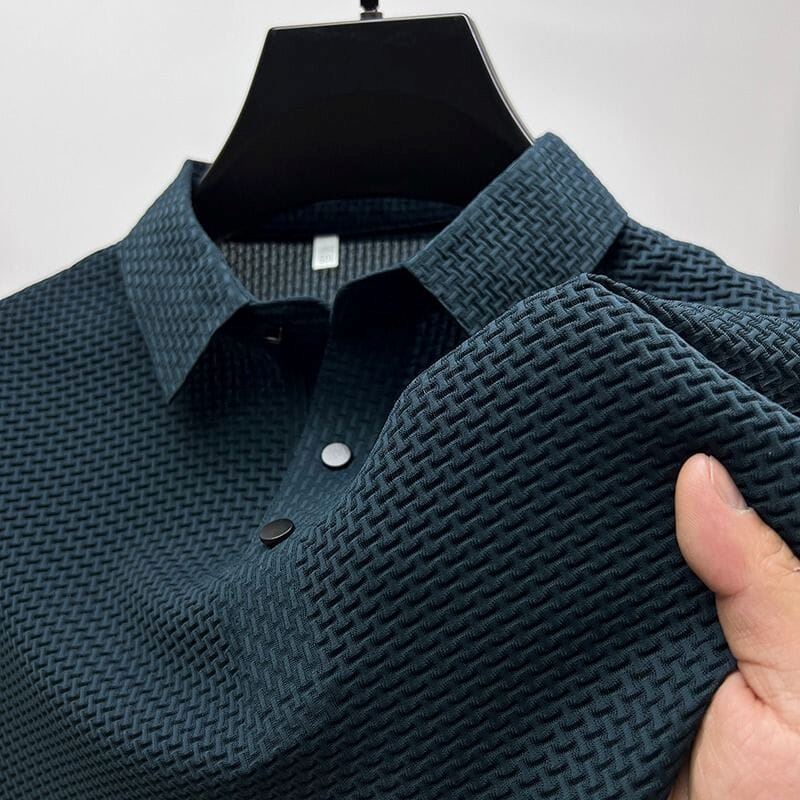 Camisa Masculina Polo Premium Elegant™ Compre 1 e Leve 2 AzenStoree Azul PP 