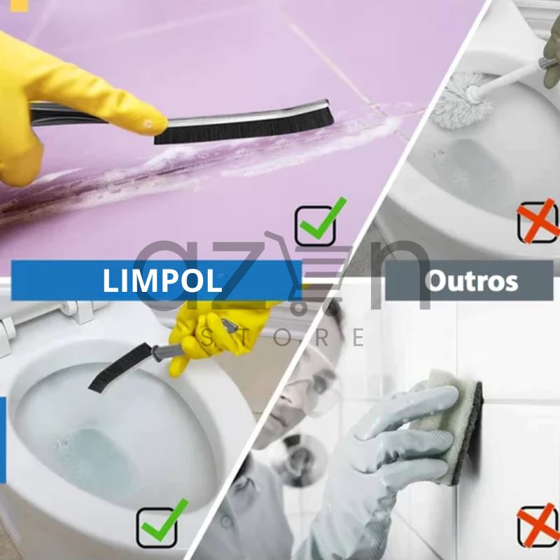 Escova de Limpeza Multiuso Limpol AzenStoree 