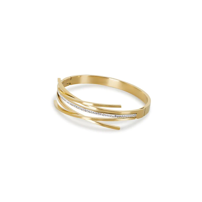 Bracelete Milano Zircônia Banhada em Ouro 18K