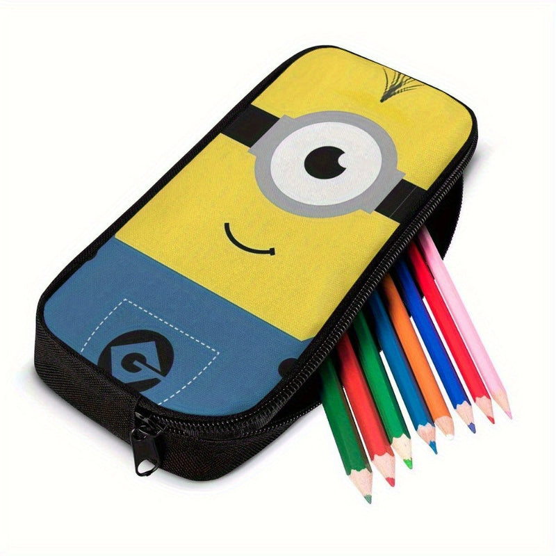 Kit Mochila Escolar Minions - Mochila, Lancheira e Estojo