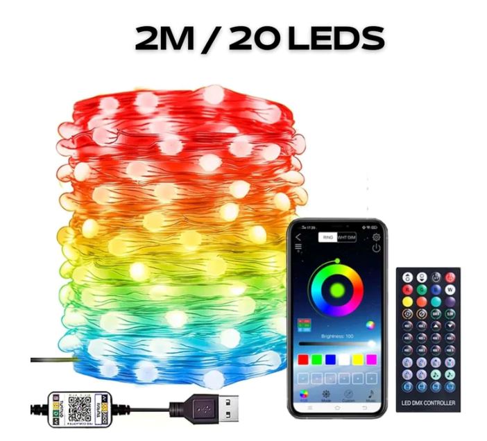 Led Smart de Natal AzenStoree 2M 