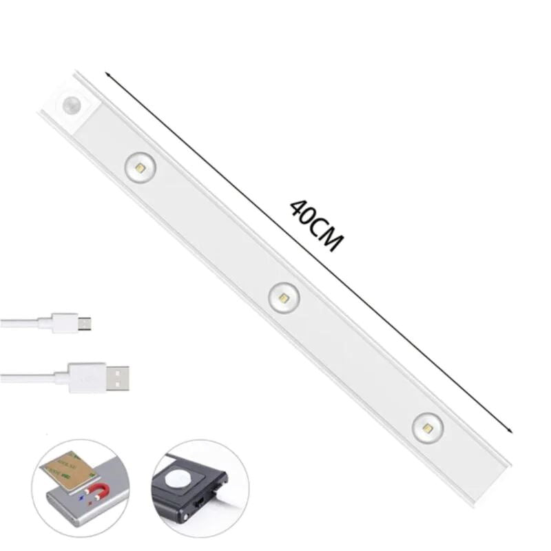 Luminária Led Recarregável (Compre 1 e Leve 2) AzenStoree Branco 40cm 