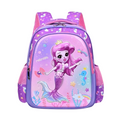 Mochila Escolar Infantil de Desenhos Animados com Grande Capacidade