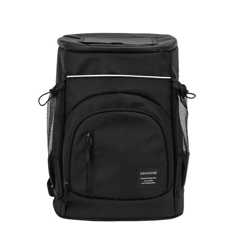 Mochila Térmica Cooler à Prova d'Água Sirius AzenStoree Preto 