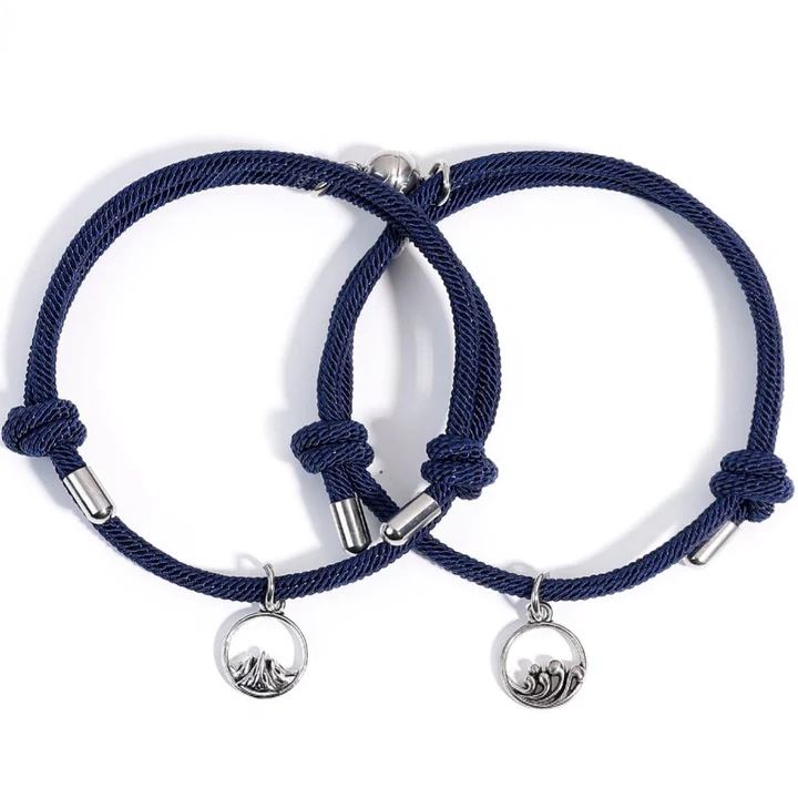 Pulseira Laços Infinitos AzenStoree Azul 