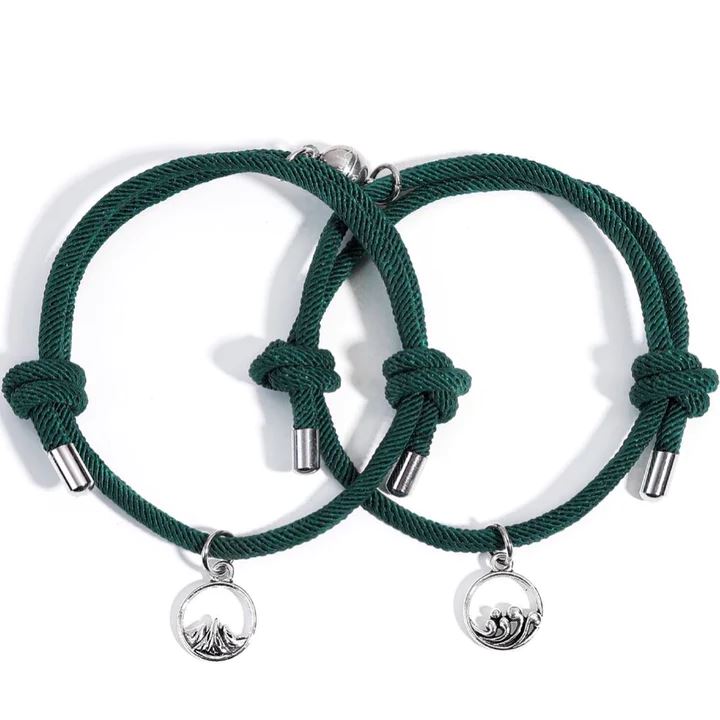 Pulseira Laços Infinitos AzenStoree Verde 