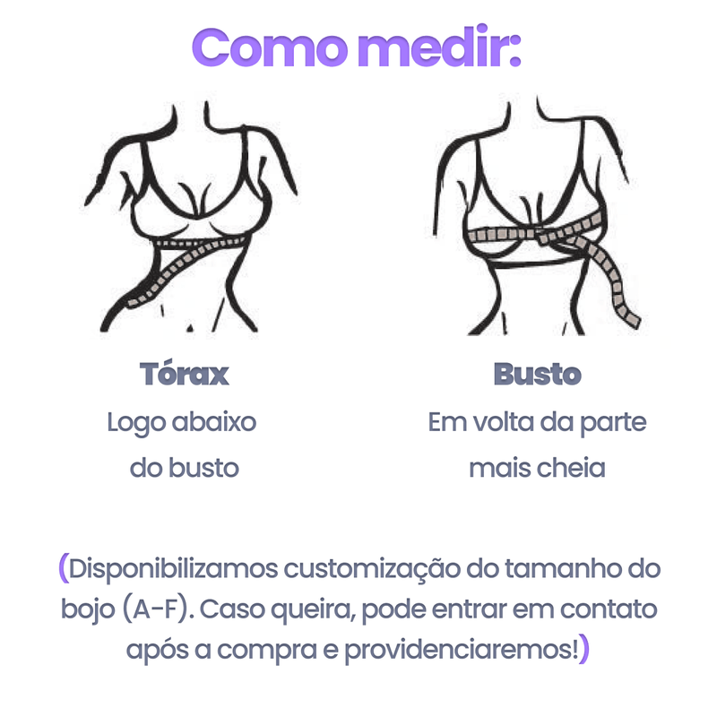 Sutiã Comfort Tomara que Caia - Sustentação Perfeita Sem Alças - [COMPRE 1 LEVE 2] - Lojas Azen