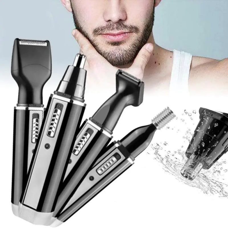 Barbeador Aparador de Pelos Maquininha 4 em 1 - Man Shaver™ BL01 Vendido e entregue por Completo 