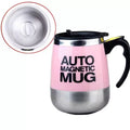 Caneca Magnética MixerMAX Caneca Mixer Termica - Cozinha 001 | Destaque AzenStoree Rosa 