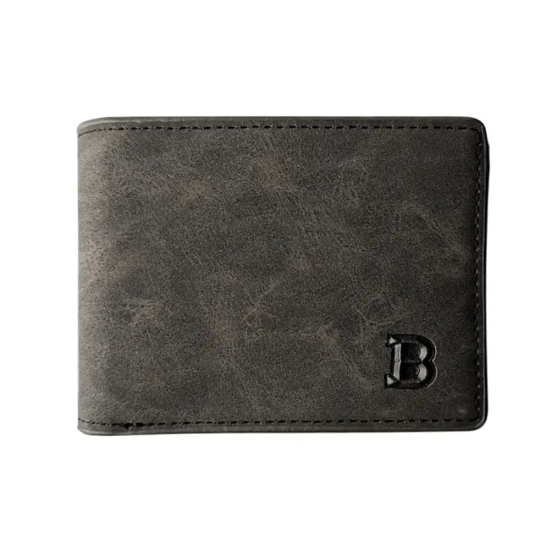 Carteira Slim Masculina de Couro B Wallet