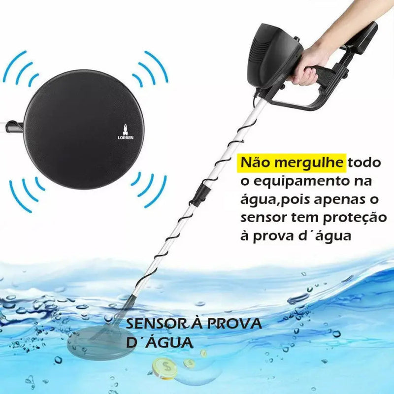 Detector de Metais Preciosos de Alta Sensibilidade - All Detector™ FR10 Vendido e entregue por 