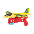 Kit Completo Lançador de Avião + Avião AeroSpeed infantil 18 AzenStoree Vermelho 