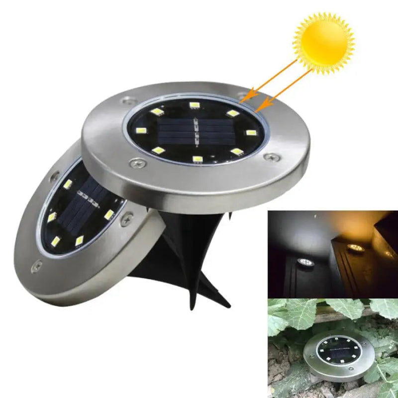 Luminária Led Solar de Chão Externo - Lumi Led™ CD06 Vendido e entregue por 