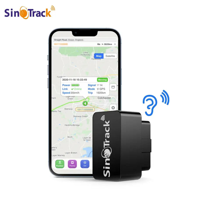 Mini Rastreador GPS Veicular Espião SinoTrack Tomada OBD2 - Sinotrack™ ST902 EL28 Vendido e entregue por 