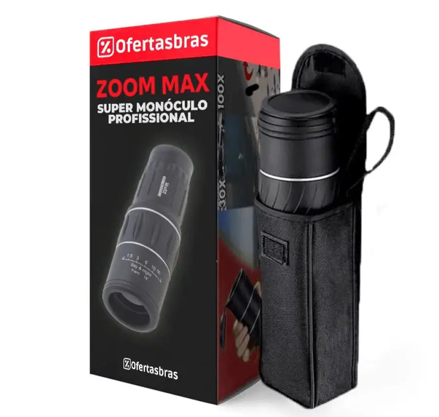 Monóculo Profissional de Longo Alcance Portátil - Zoom Max™ FR05 Vendido e entregue por 