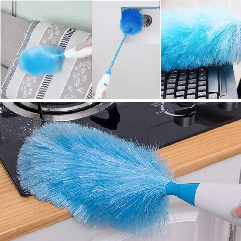 Conheça o Espanador Magnético Spin Duster da Azen Store. Sua tecnologia microfibra-esponjosa e eletroestática atrai poeira e fiapos como um ímã, garantindo que a sujeira fique retida até que você o enxágue. Compre Agora com Frete Grátis. Parcele em até 12x no Cartão ou Pague via Pix.