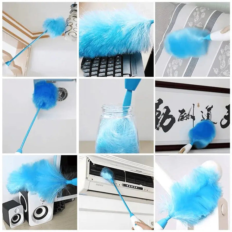 Conheça o Espanador Magnético Spin Duster da Azen Store. Sua tecnologia microfibra-esponjosa e eletroestática atrai poeira e fiapos como um ímã, garantindo que a sujeira fique retida até que você o enxágue. Compre Agora com Frete Grátis. Parcele em até 12x no Cartão ou Pague via Pix.