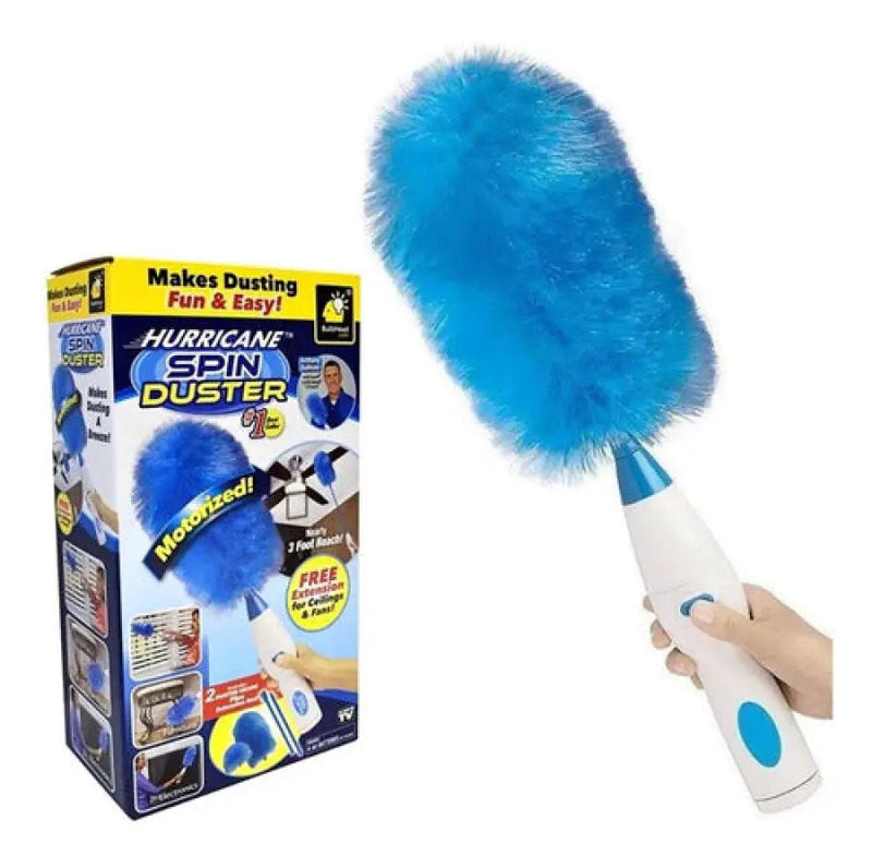 Conheça o Espanador Magnético Spin Duster da Azen Store. Sua tecnologia microfibra-esponjosa e eletroestática atrai poeira e fiapos como um ímã, garantindo que a sujeira fique retida até que você o enxágue. Compre Agora com Frete Grátis. Parcele em até 12x no Cartão ou Pague via Pix.