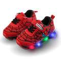 Tênis Infantil Homem Aranha com Luz Led - Spider Man Kids™ Tênis Vendido e entregue por Vermelho 19 